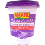 Amafil Tempero Pronto Alho&Sal 300g