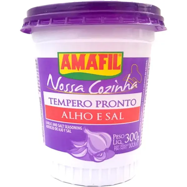 Amafil Tempero Pronto Alho&Sal 300g