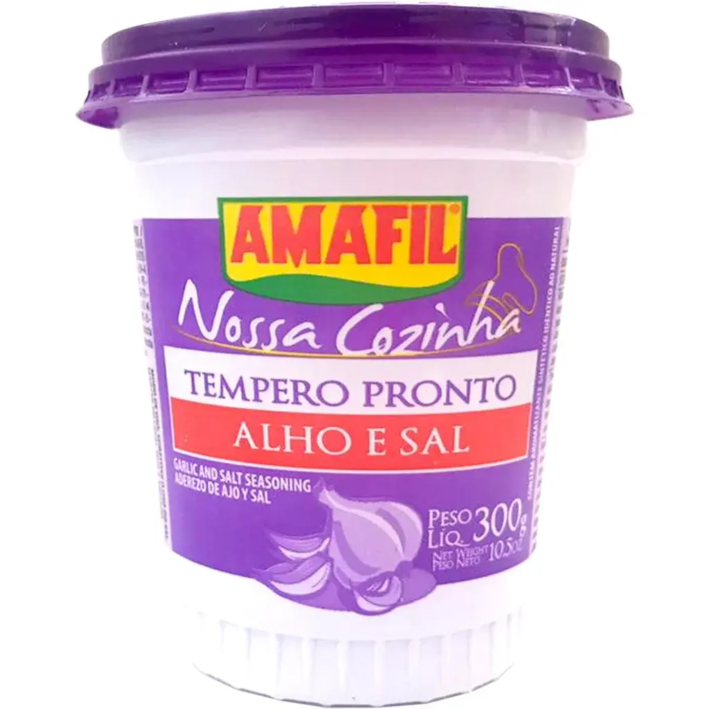 Amafil Tempero Pronto Alho&Sal 300g