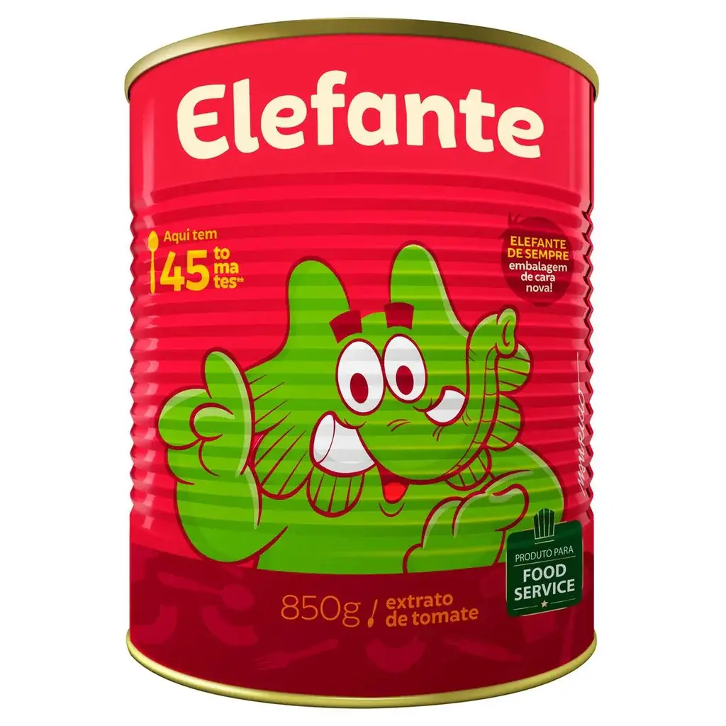 Elefante Extrato de Tomate Tradicional