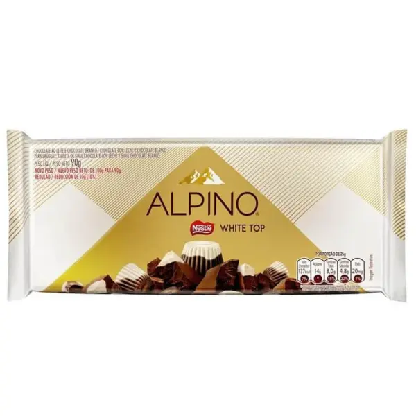 Nestle Choc Alpino White Top