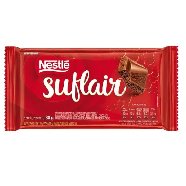 Nestle Suflair Choc Bar