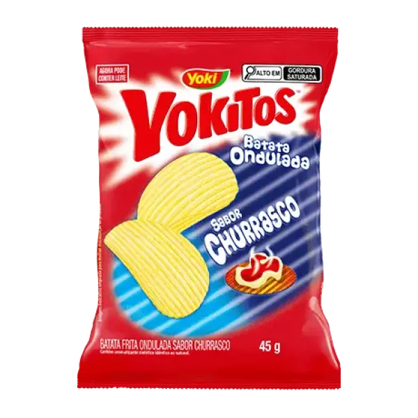 Yokitos Barbecue Flavored Wavy Potatoes