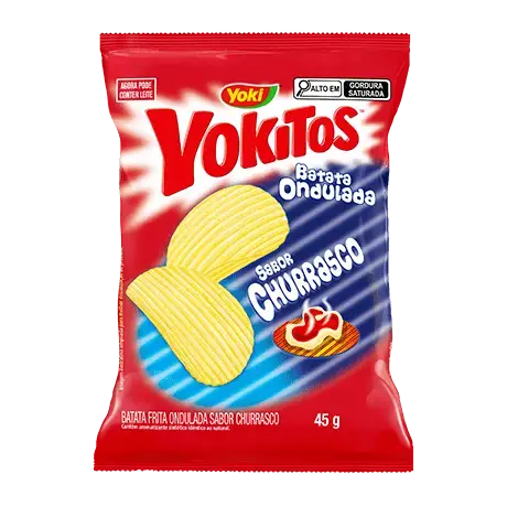 Yokitos Barbecue Flavored Wavy Potatoes