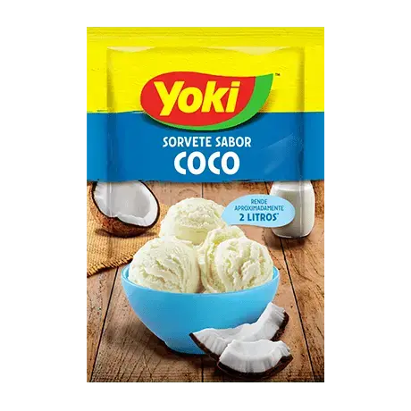 Coconut Flavored Ice Cream